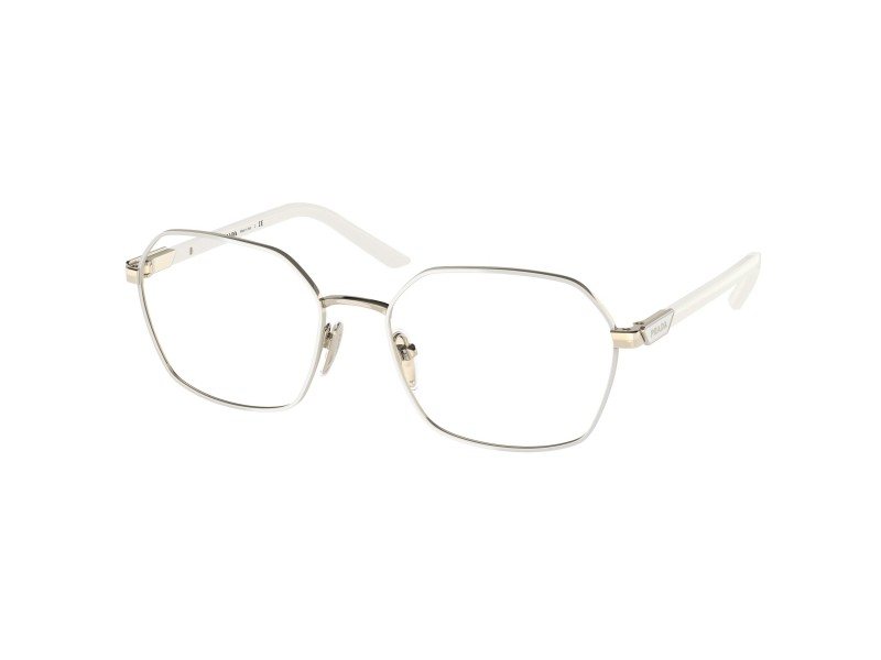 PRADA PR 55YV Talc/Pale Gold demo lencse