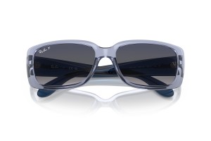 Ray-Ban RB4389 polarizált áttetsző lila-kék