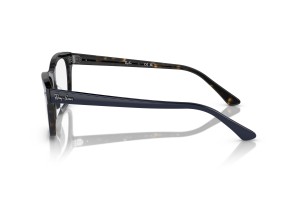 Ray-Ban RX5383 BURBANK Blue On Havana - DEMO lencse
