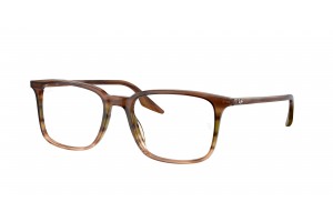 Ray-Ban RX5421 8255 barna-zöld szemüveg - DEMO lencse