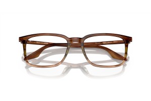Ray-Ban RX5421 8255 barna-zöld szemüveg - DEMO lencse
