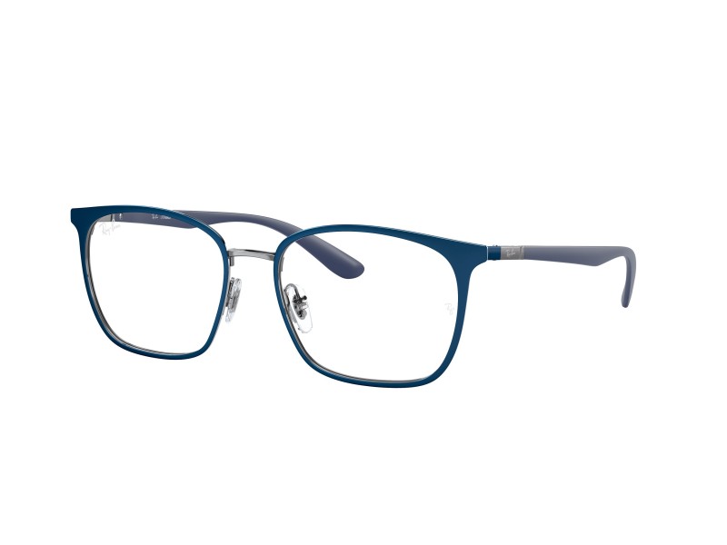 Ray-Ban RX6486 Blue On Gunmetal - DEMO lencsével
