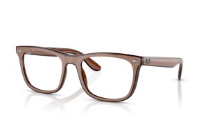 Ray-Ban RX7209 sötétbarna szemüveg (demo lencse)