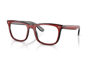 Ray-Ban RX7209 8212 vörös-fekete-szürke szemüveg (DEMO)