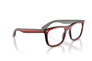 Ray-Ban RX7209 8212 vörös-fekete-szürke szemüveg (DEMO)