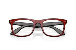 Ray-Ban RX7209 8212 vörös-fekete-szürke szemüveg (DEMO)