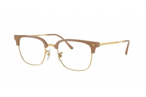 Ray-Ban RX7216 Clubmaster bézs/arany - demo lencse