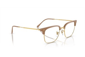 Ray-Ban RX7216 Clubmaster bézs/arany - demo lencse