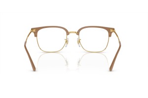 Ray-Ban RX7216 Clubmaster bézs/arany - demo lencse
