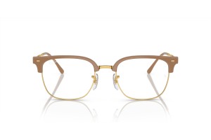 Ray-Ban RX7216 Clubmaster bézs/arany - demo lencse