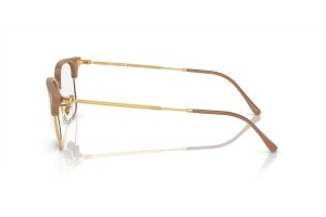 Ray-Ban RX7216 Clubmaster bézs/arany - demo lencse