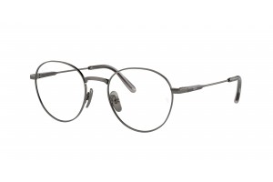 Ray-Ban RX8782 David Titanium gunmetal demo lencse