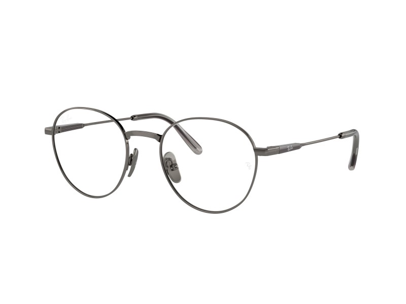 Ray-Ban RX8782 David Titanium gunmetal demo lencse