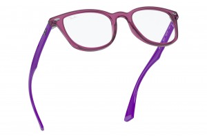 Ray-Ban RY1601 3813 Transparent Fuxia gyermek szemüveg