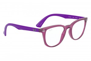Ray-Ban RY1601 3813 Transparent Fuxia gyermek szemüveg