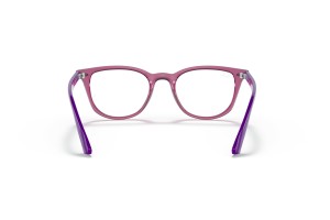 Ray-Ban RY1601 3813 Transparent Fuxia gyermek szemüveg