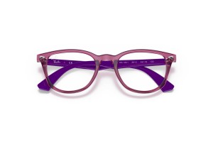 Ray-Ban RY1601 3813 Transparent Fuxia gyermek szemüveg