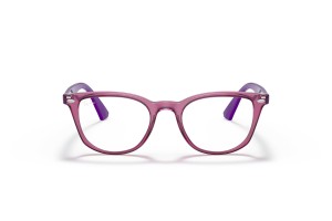Ray-Ban RY1601 3813 Transparent Fuxia gyermek szemüveg