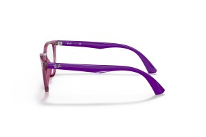 Ray-Ban RY1601 3813 Transparent Fuxia gyermek szemüveg