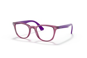 Ray-Ban RY1601 3813 Transparent Fuxia gyermek szemüveg