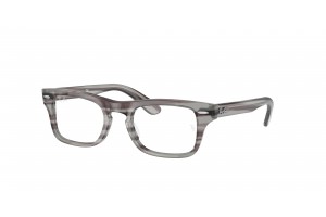 Ray-Ban JUNIOR BURBANK csíkos szürke (demo lencse)