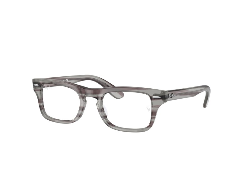 Ray-Ban JUNIOR BURBANK csíkos szürke (demo lencse)