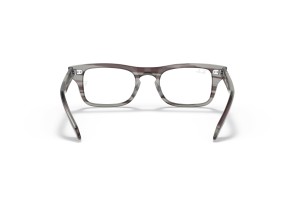 Ray-Ban JUNIOR BURBANK csíkos szürke (demo lencse)