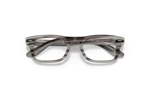 Ray-Ban JUNIOR BURBANK csíkos szürke (demo lencse)