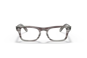 Ray-Ban JUNIOR BURBANK csíkos szürke (demo lencse)