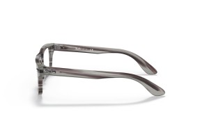Ray-Ban JUNIOR BURBANK csíkos szürke (demo lencse)