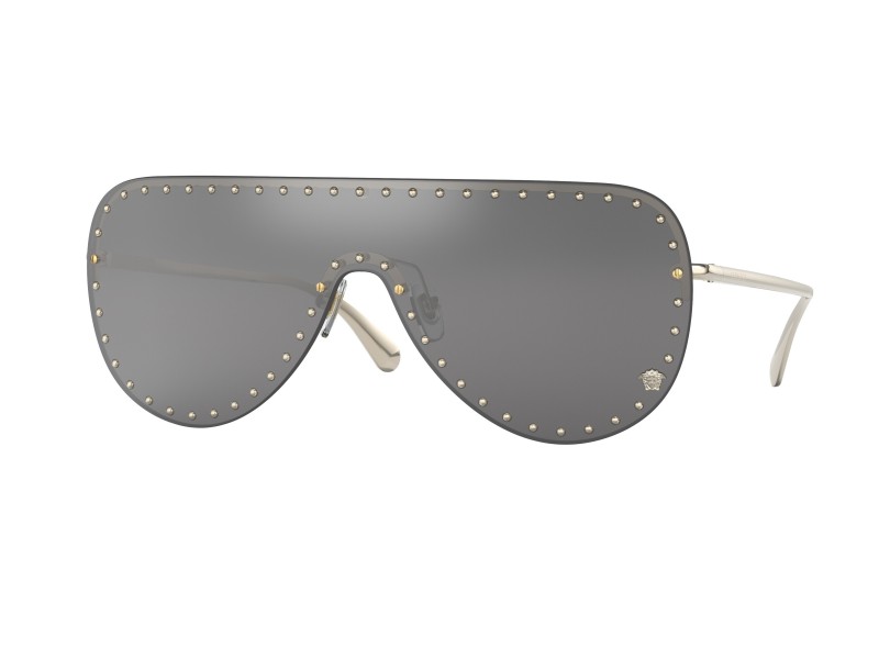 VERSACE VE2230B 12526G - halvány arany, világosszürke tükrös