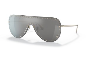 VERSACE VE2230B 12526G - halvány arany, világosszürke tükrös