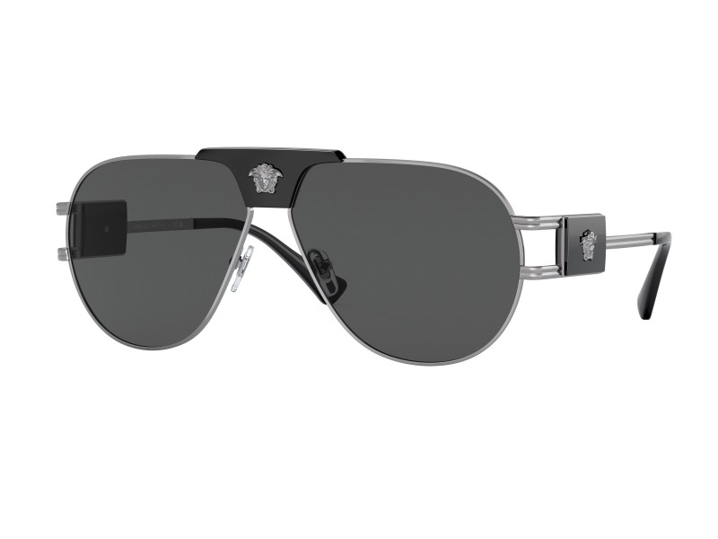 VERSACE VE2252 gunmetal dark grey napszemüveg