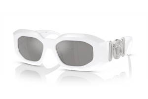 Versace VE4425U White Light Grey napszemüveg tükrös ezüst