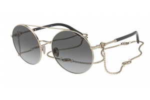 Giorgio Armani AR6135 Pale Gold - Gradient Grey lencse