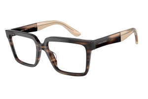 GIORGIO ARMANI AR7230U 5958 – fényes csíkos barna szemüveg
