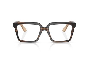 GIORGIO ARMANI AR7230U 5958 – fényes csíkos barna szemüveg