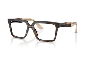 GIORGIO ARMANI AR7230U 5958 – fényes csíkos barna szemüveg