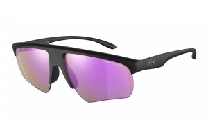 ARMANI EXCHANGE AX4123S – matt fekete, Grey Mirror Violet
