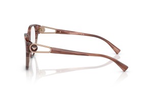 EA3211 5021 Shiny Striped Pink - Emporio Armani