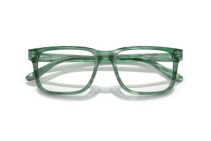 Emporio Armani EA3218 Striped Green demo lencsével