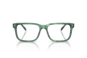 Emporio Armani EA3218 Striped Green demo lencsével