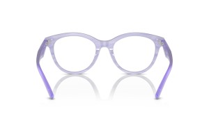 Emporio Armani EA3236 6113 Shiny Striped Lilac cat-eye