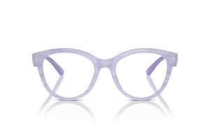 Emporio Armani EA3236 6113 Shiny Striped Lilac cat-eye