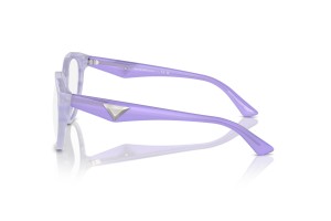 Emporio Armani EA3236 6113 Shiny Striped Lilac cat-eye
