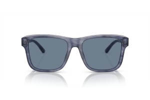 EMPORIO ARMANI EA4208 Shiny Blue/Top Smoke – polarizált napszemüveg