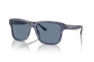 EMPORIO ARMANI EA4208 Shiny Blue/Top Smoke – polarizált napszemüveg
