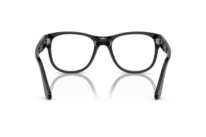 PERSOL PO3312V 95 Black teljes keretes acetát szemüveg