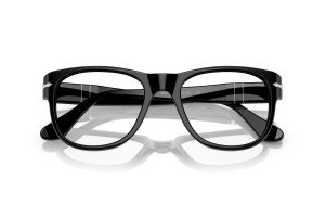 PERSOL PO3312V 95 Black teljes keretes acetát szemüveg