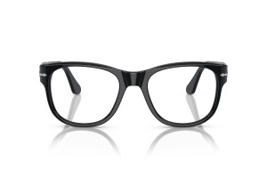 PERSOL PO3312V 95 Black teljes keretes acetát szemüveg